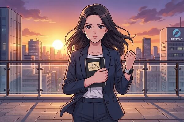 決心する女性